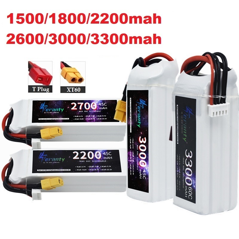 Drone Battery Li-Ion - 4S リポバッテリー 14.8V 1500mah 1800mAh 2200mah