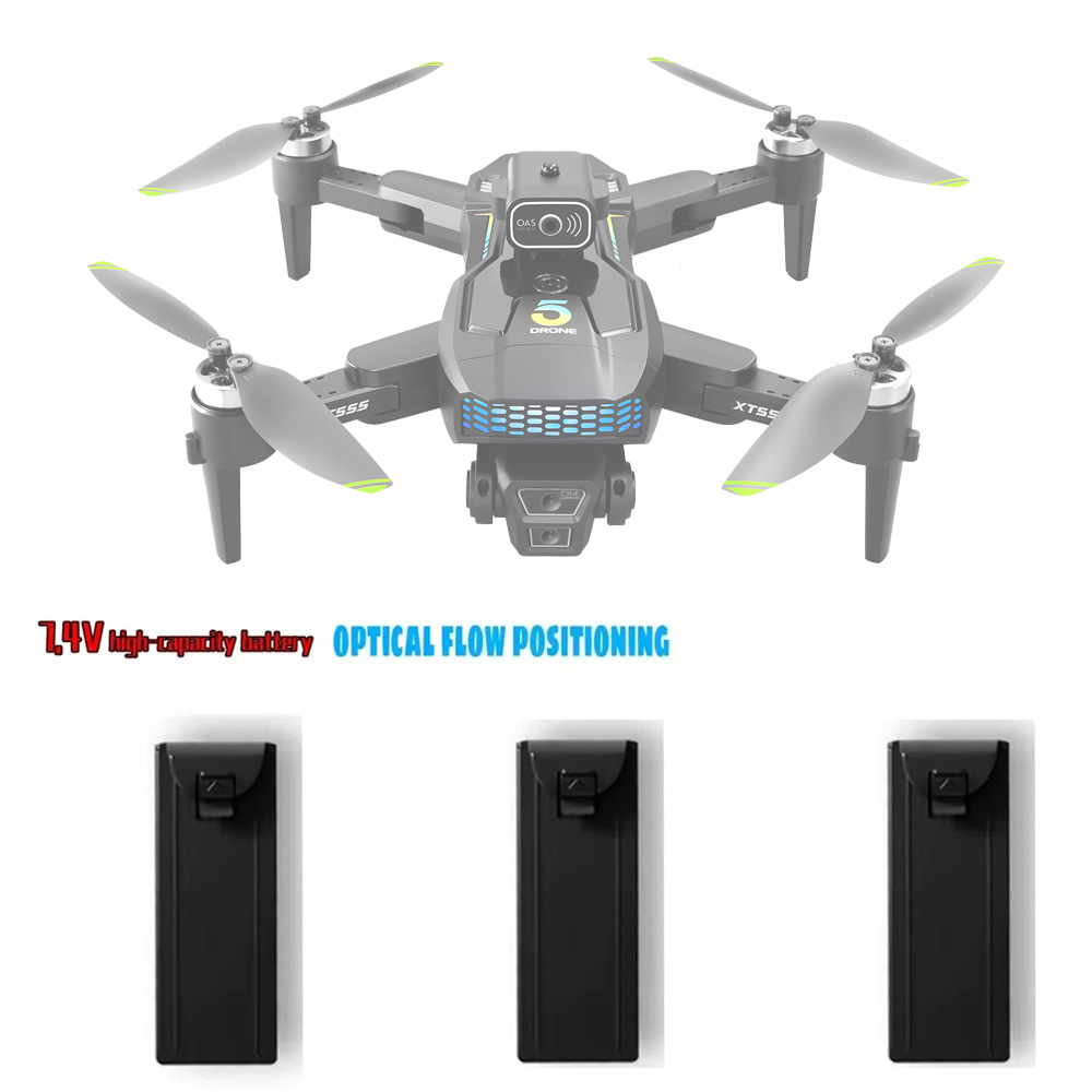 Drone Battery Li-Ion - XT555 GPSドローンバッテリー 3.7V 2000mAh XT555 ドローンバッテリー