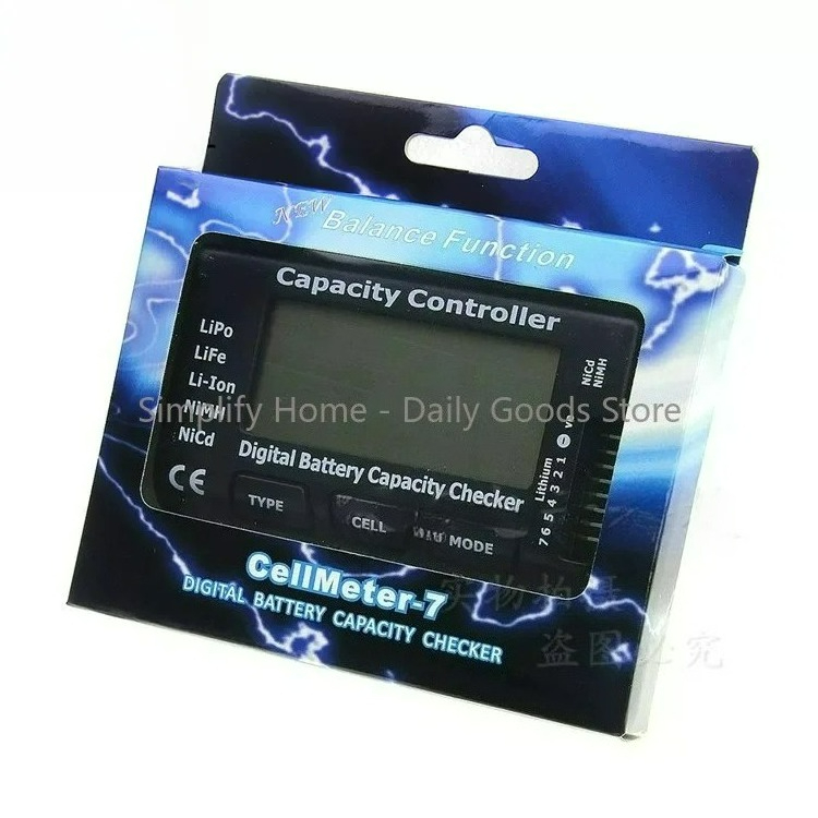 CellMeter7 RC バッテリー電圧チェッカー バラン - Drone Battery Voltage Checker のレビューと価格