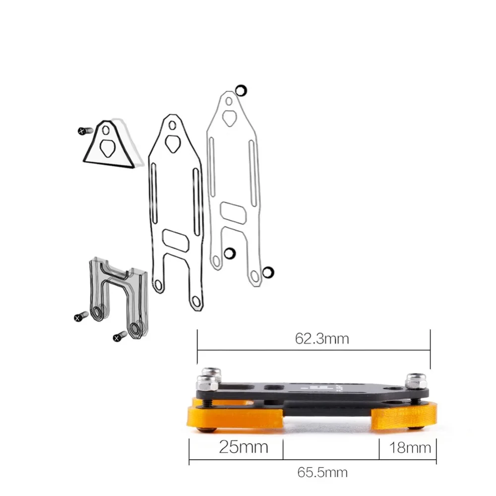 2 セット/ロットバックパックプラグインアクセサリー/バンド - Drone Battery Strap のレビューと価格