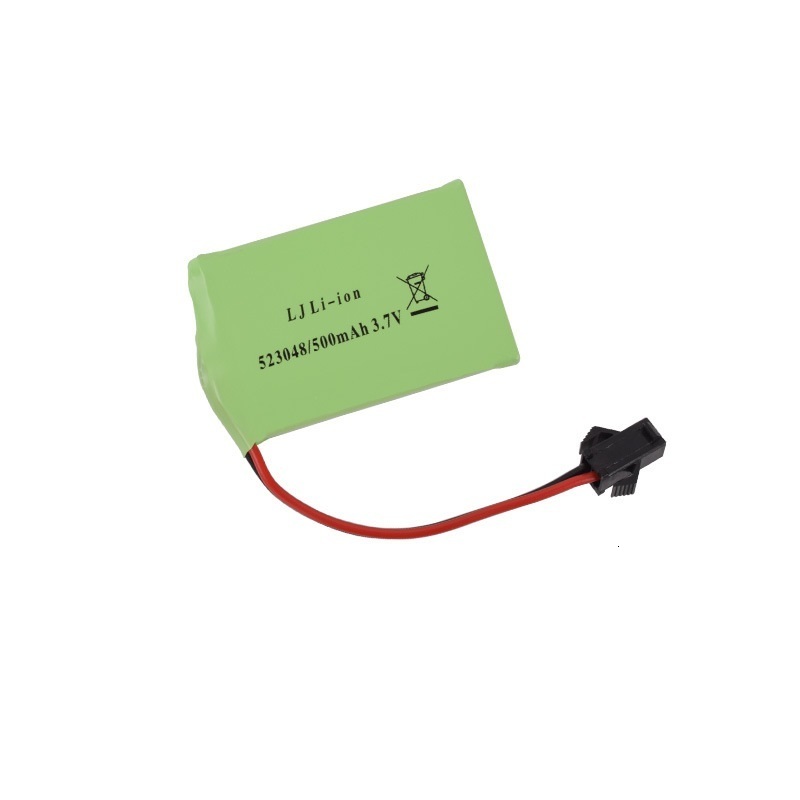 3.7V 500mAh 523048 リチウムイオンバッテリ - Drone Battery Li-Ion のレビューと価格