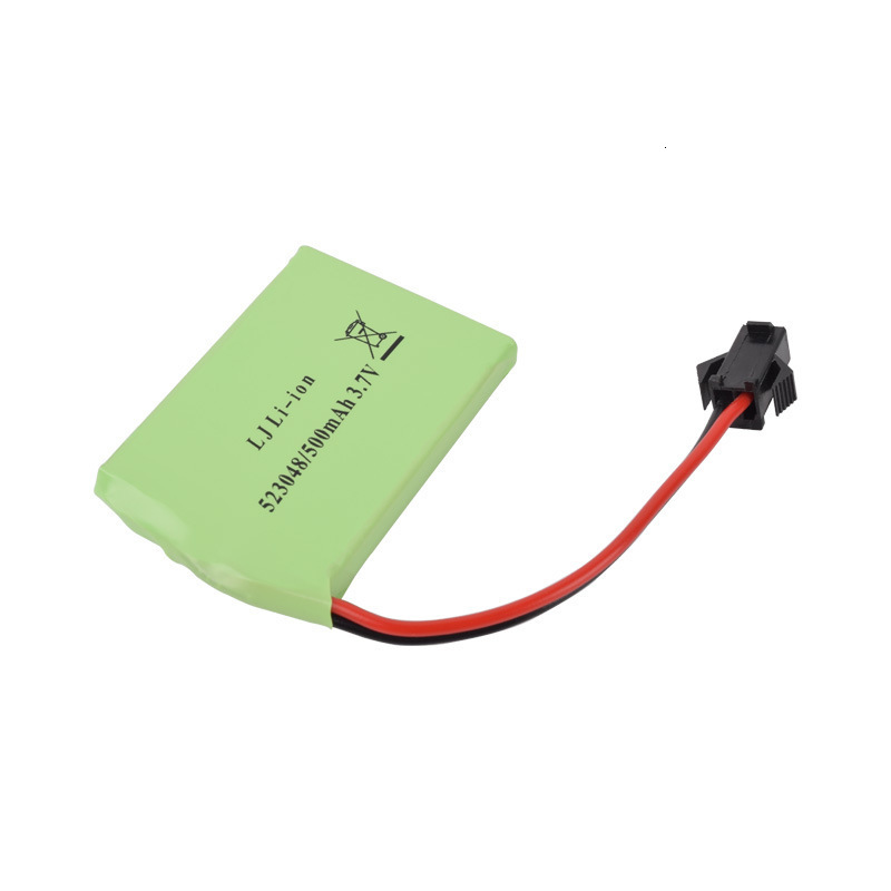 3.7V 500mAh 523048 リチウムイオンバッテリ - Drone Battery Li-Ion のレビューと価格
